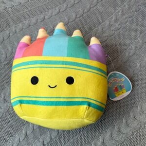 Squishmallow Cade The Crayon Box "Back to School" 8"‎ Plush Kellytoy NWT New